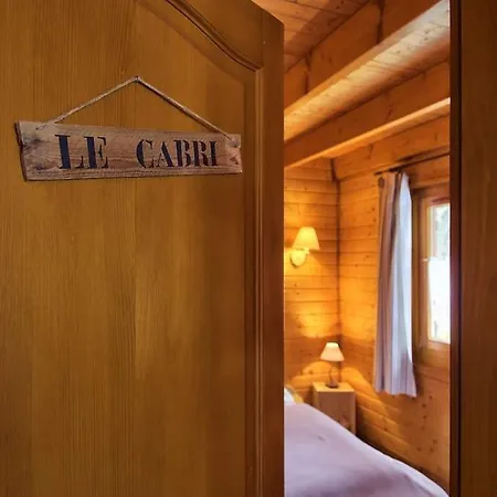 Les Brimbelles Avec Jacuzzi Alpesi faház *