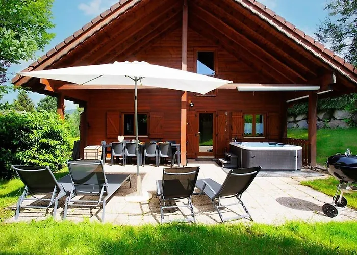 Horská chata Les Brimbelles Avec Jacuzzi