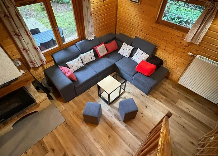 Les Brimbelles Avec Jacuzzi Horská chata